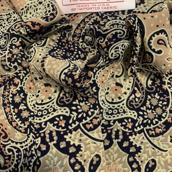 Vintage Country Sophisticates by Pendleton Blouse 14 Petite - Picture 5 of 7